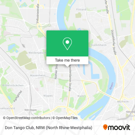 Карта Don Tango Club