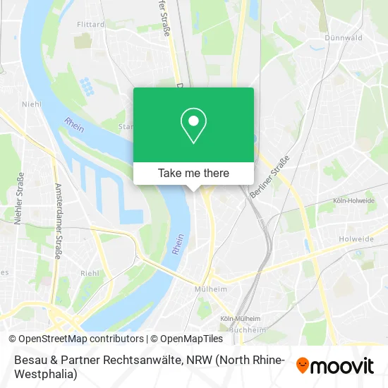 Карта Besau & Partner Rechtsanwälte