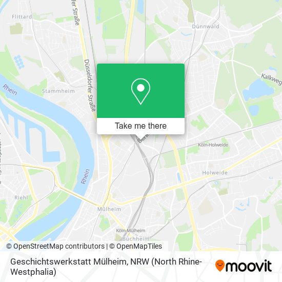 Geschichtswerkstatt Mülheim map