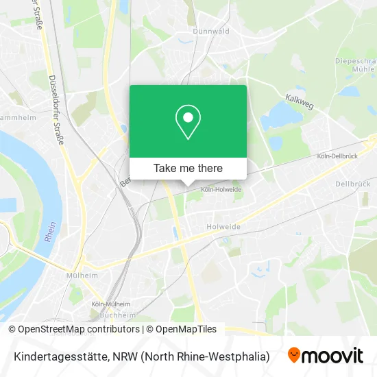 Карта Kindertagesstätte