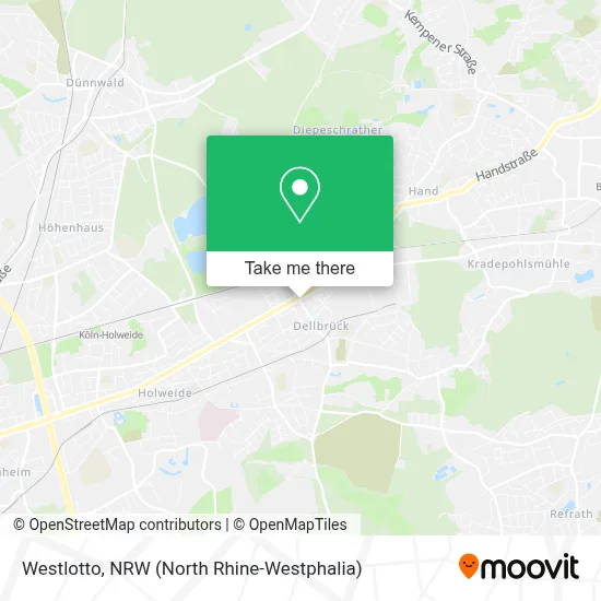 Westlotto map