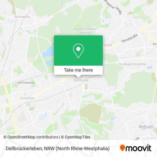 Dellbrückerleben map