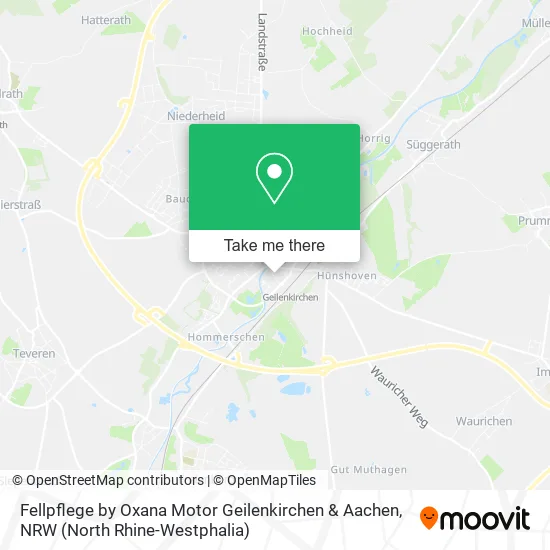 Карта Fellpflege by Oxana Motor Geilenkirchen & Aachen