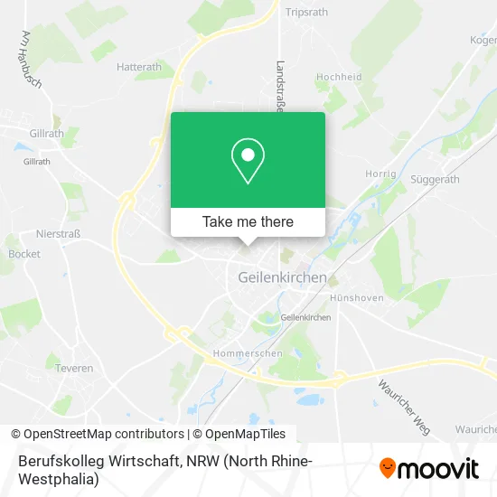 Berufskolleg Wirtschaft map