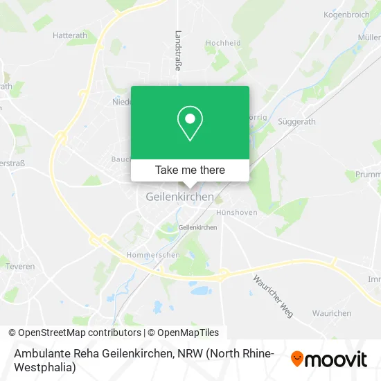 Ambulante Reha Geilenkirchen map
