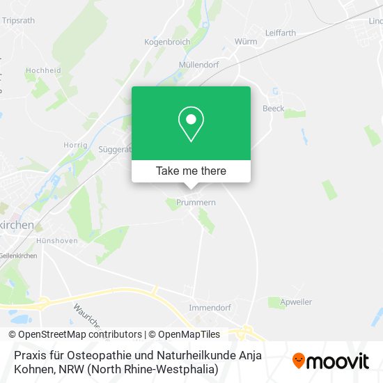 Praxis für Osteopathie und Naturheilkunde Anja Kohnen map