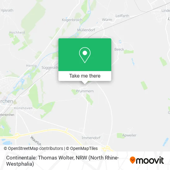 Карта Continentale: Thomas Wolter