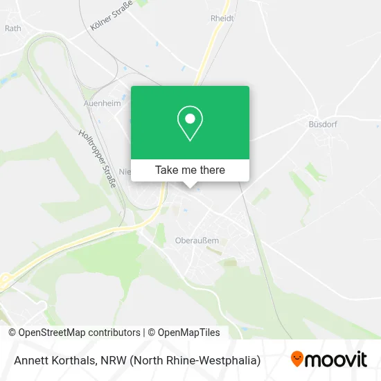 Annett Korthals map