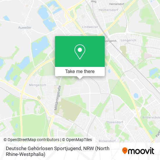 Deutsche Gehörlosen Sportjugend map