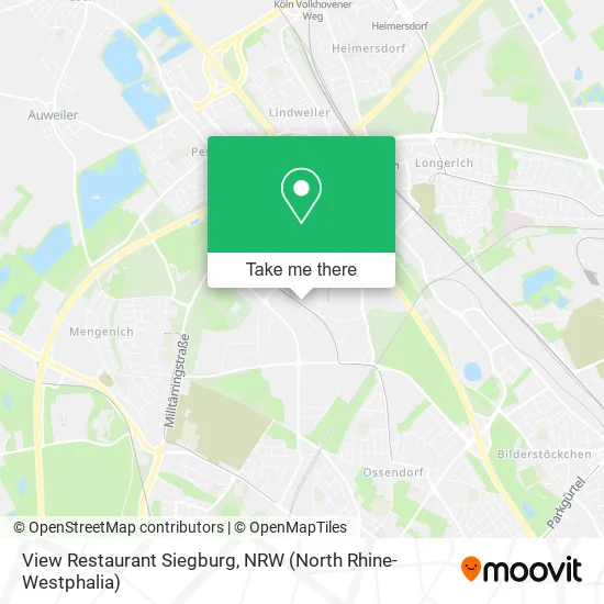 Карта View Restaurant Siegburg