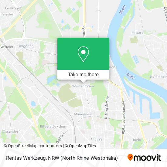 Карта Rentas Werkzeug