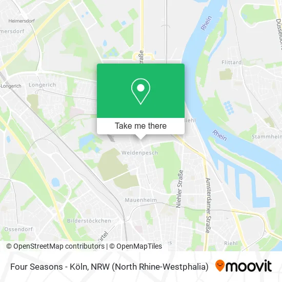 Карта Four Seasons - Köln