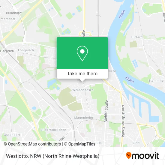 Westlotto map