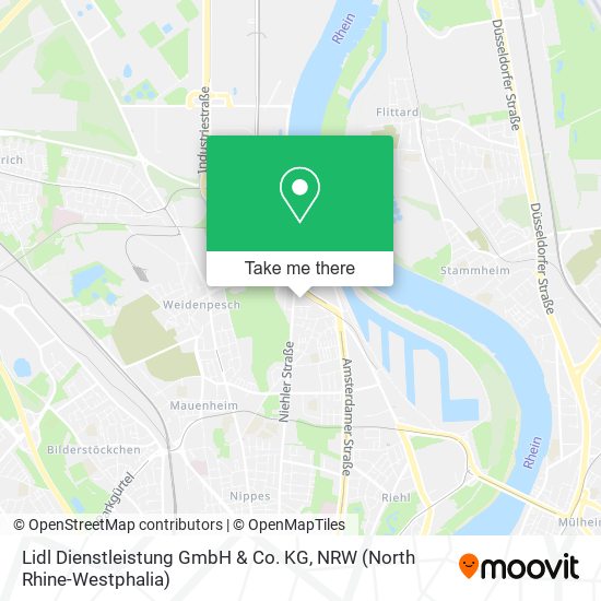 Lidl Dienstleistung GmbH & Co. KG map