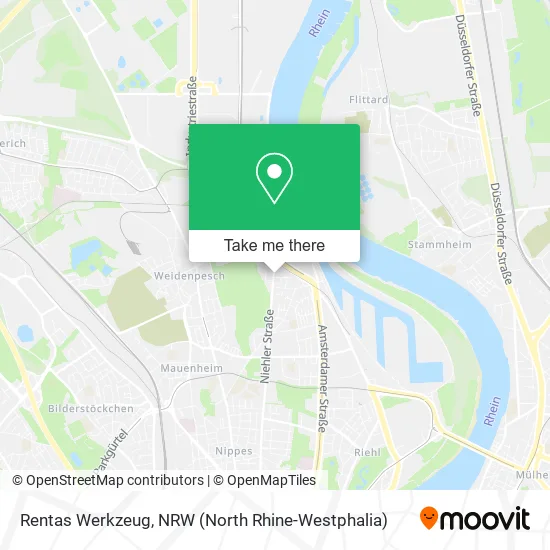 Карта Rentas Werkzeug