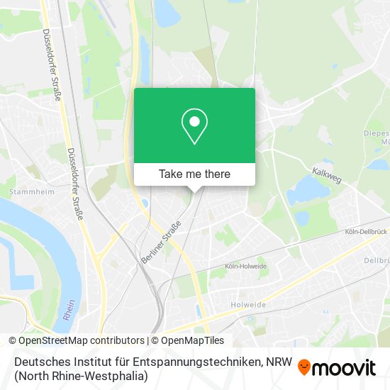 Карта Deutsches Institut für Entspannungstechniken