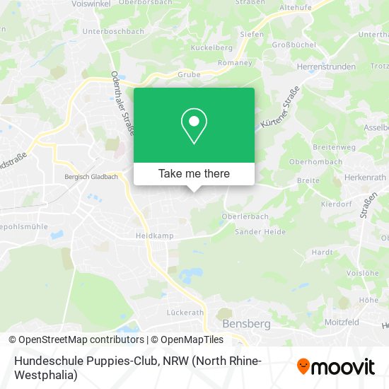 Hundeschule Puppies-Club map