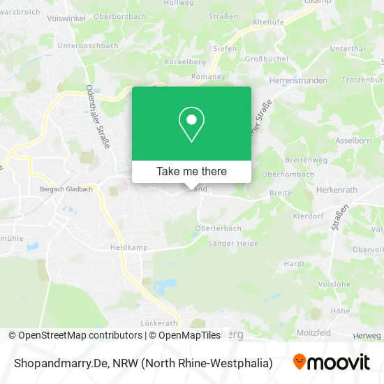 Карта Shopandmarry.De