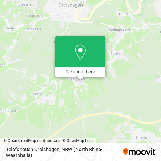 Карта Telefonbuch Drolshagen