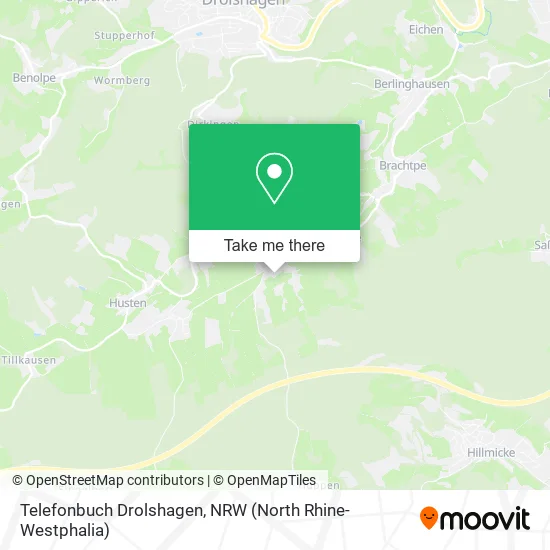 Карта Telefonbuch Drolshagen