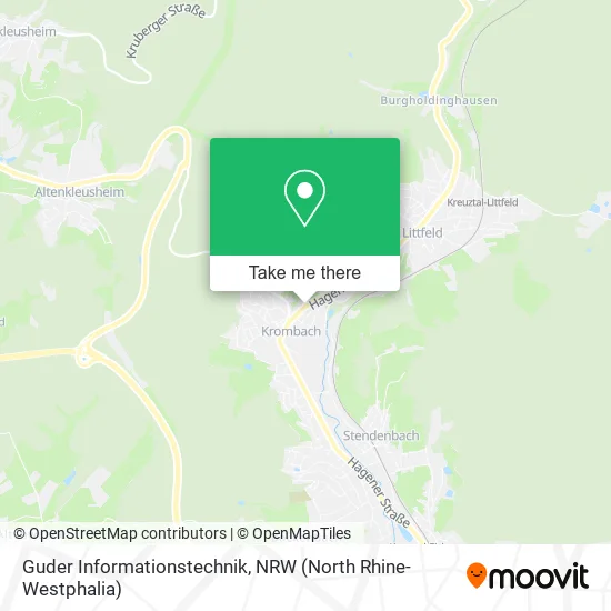 Guder Informationstechnik map