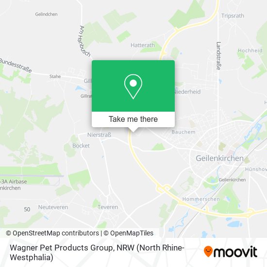 Wagner Pet Products Group map