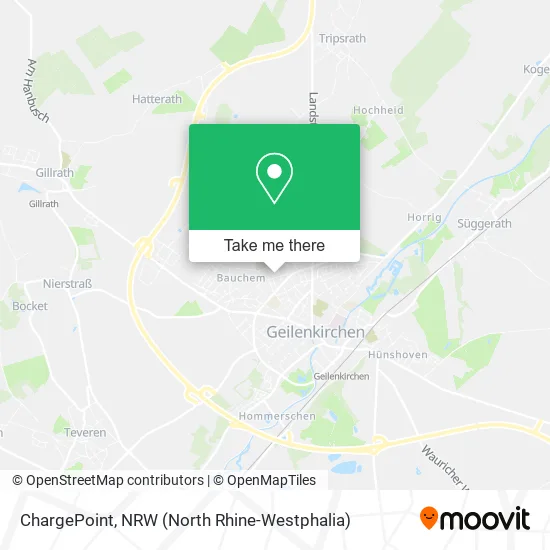 Карта ChargePoint