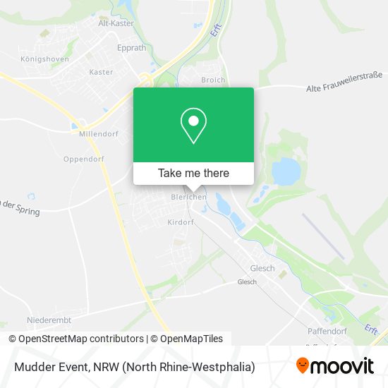 Mudder Event map