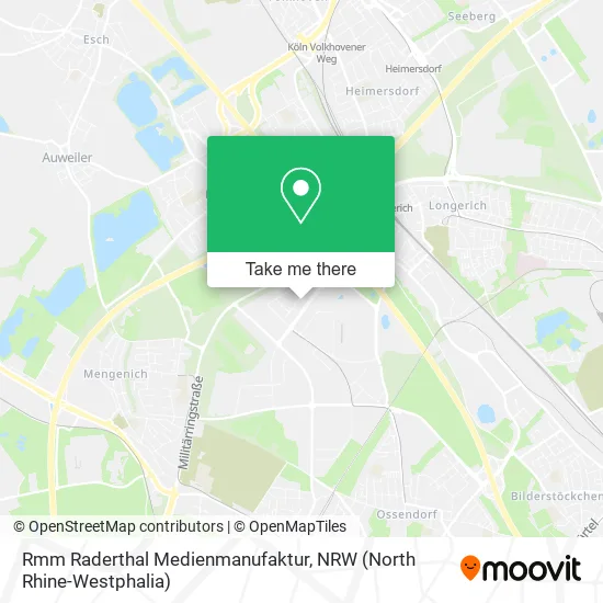 Карта Rmm Raderthal Medienmanufaktur