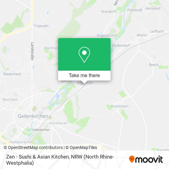 Zen - Sushi & Asian Kitchen map