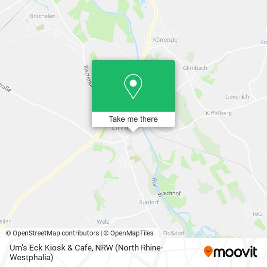 Um's Eck Kiosk & Cafe map