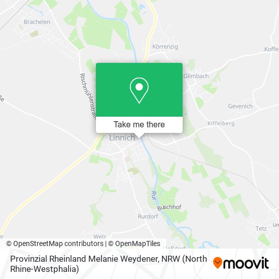 Provinzial Rheinland Melanie Weydener map