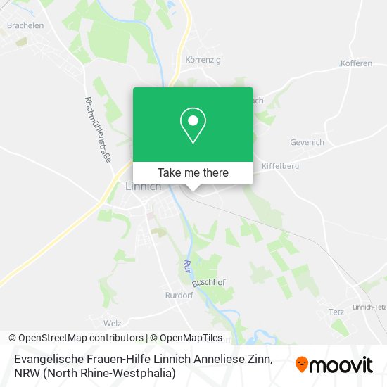 Evangelische Frauen-Hilfe Linnich Anneliese Zinn map
