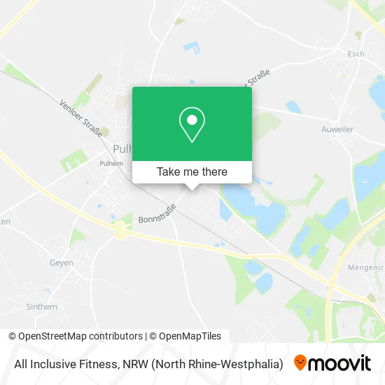 Карта All Inclusive Fitness