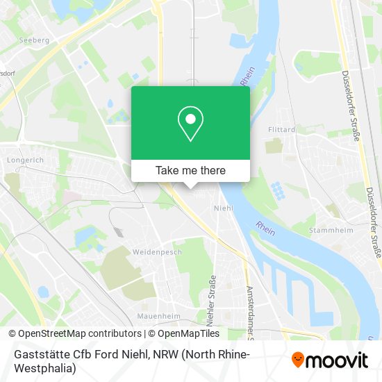 Gaststätte Cfb Ford Niehl map