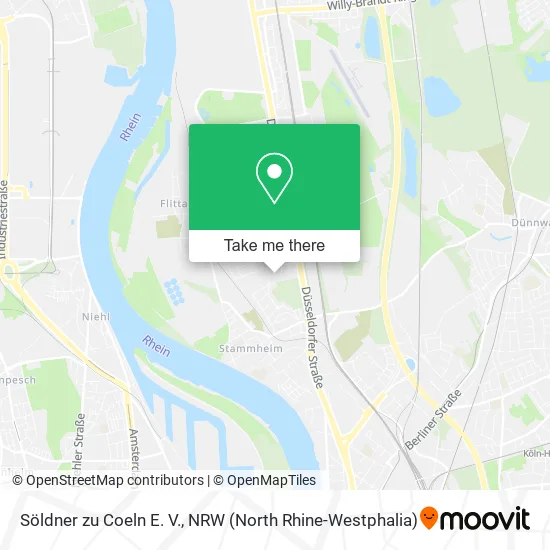 Карта Söldner zu Coeln E. V.