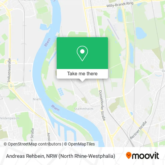 Карта Andreas Rehbein