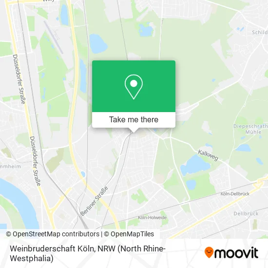 Карта Weinbruderschaft Köln