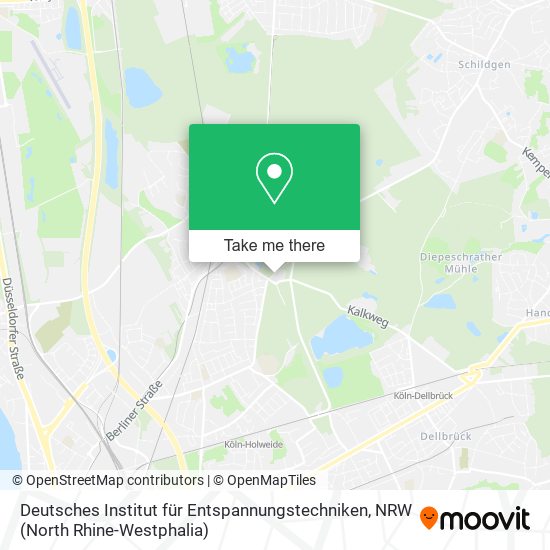 Карта Deutsches Institut für Entspannungstechniken