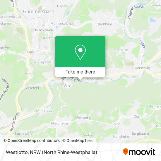 Карта Westlotto