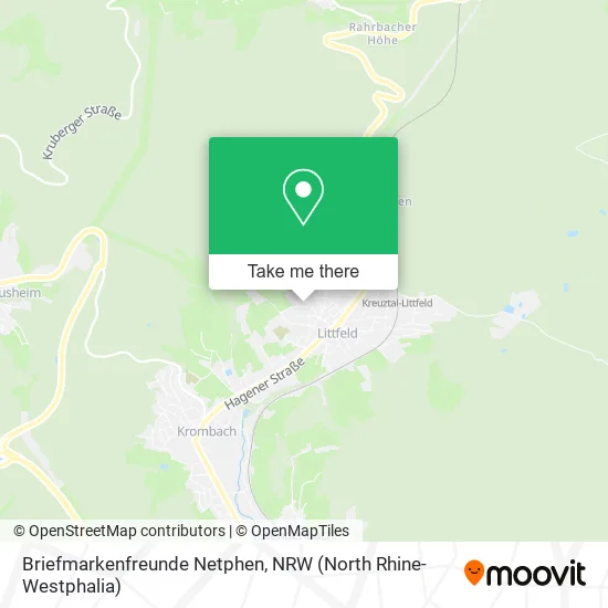 Карта Briefmarkenfreunde Netphen