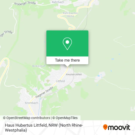 Карта Haus Hubertus Littfeld