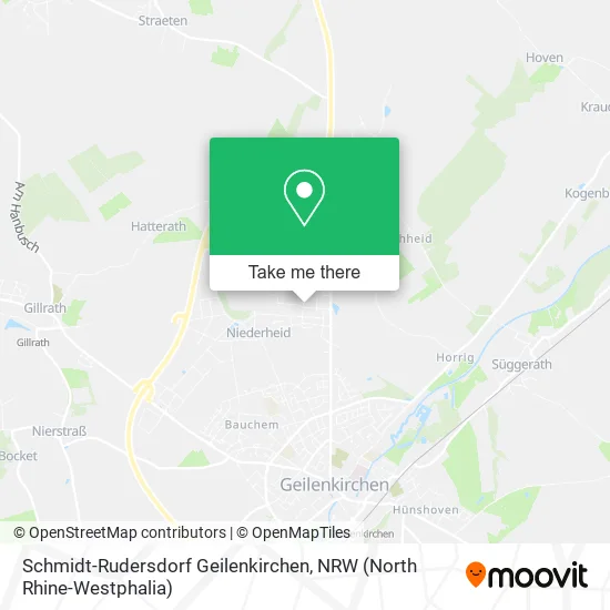 Карта Schmidt-Rudersdorf Geilenkirchen