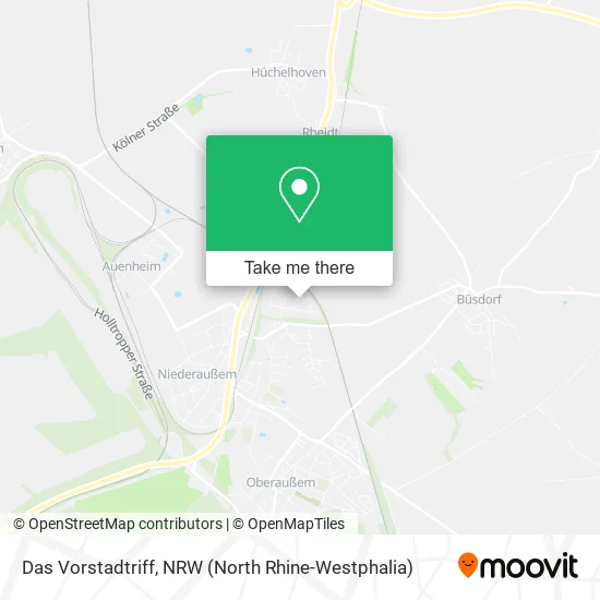 Карта Das Vorstadtriff