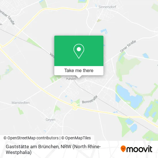 Карта Gaststätte am Brünchen