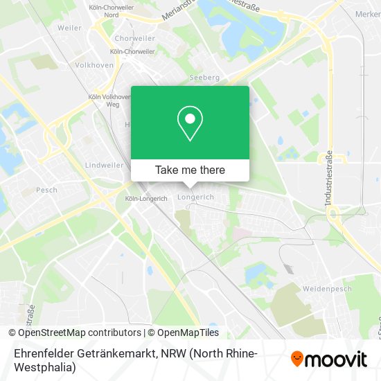 Ehrenfelder Getränkemarkt map
