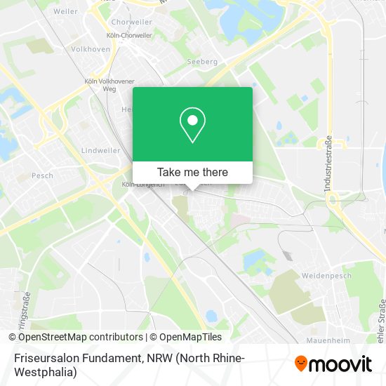 Friseursalon Fundament map