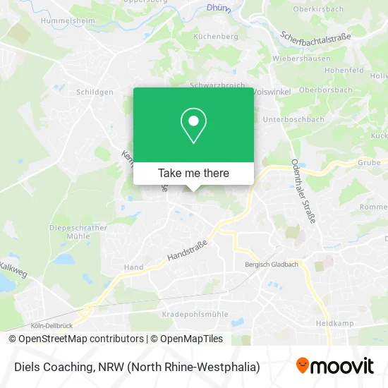 Карта Diels Coaching