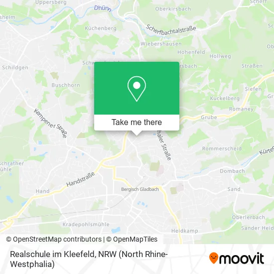 Карта Realschule im Kleefeld