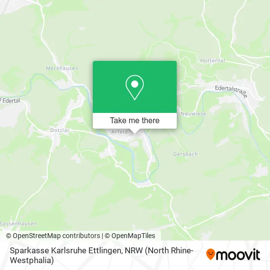 Карта Sparkasse Karlsruhe Ettlingen